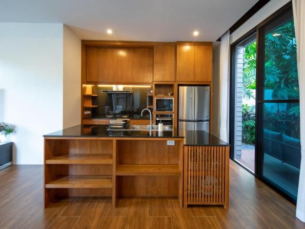 Villa BD009 в аренду, Baan-Bua, Най Харн — двухэтажная вилла с бассейном-инфинити и видом на горы, гараж на две машины, фото 27