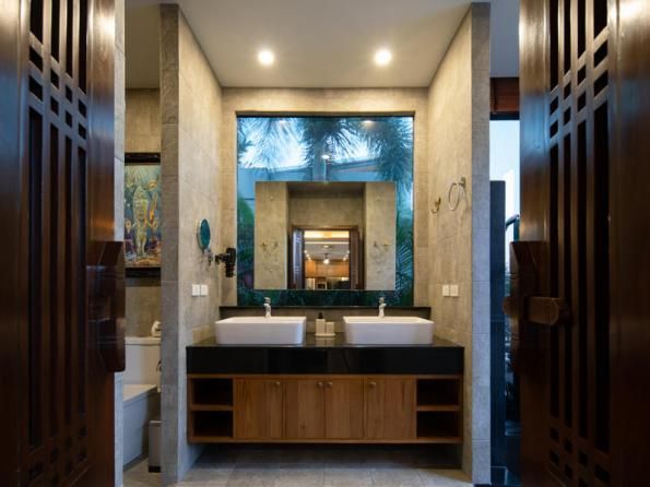 Villa BD009 в аренду, Baan-Bua, Най Харн — двухэтажная вилла с бассейном-инфинити и видом на горы, гараж на две машины, фото 36