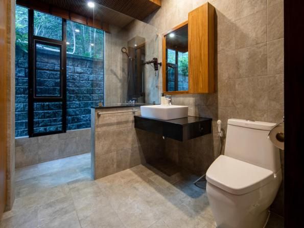 Villa BD009 в аренду, Baan-Bua, Най Харн — двухэтажная вилла с бассейном-инфинити и видом на горы, гараж на две машины, фото 41