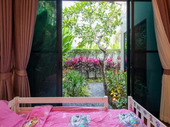 Villa BD009 в аренду, Baan-Bua, Най Харн — двухэтажная вилла с бассейном-инфинити и видом на горы, гараж на две машины, фото 43