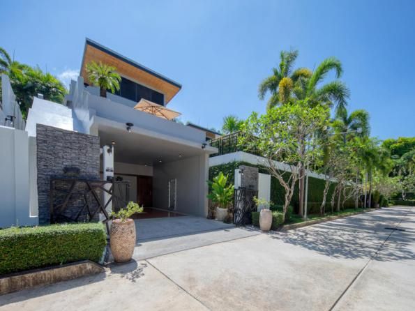 Villa BD009 в аренду, Baan-Bua, Най Харн — двухэтажная вилла с бассейном-инфинити и видом на горы, гараж на две машины, фото 45
