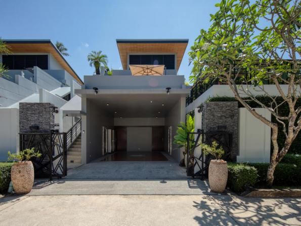 Villa BD009 в аренду, Baan-Bua, Най Харн — двухэтажная вилла с бассейном-инфинити и видом на горы, гараж на две машины, фото 46