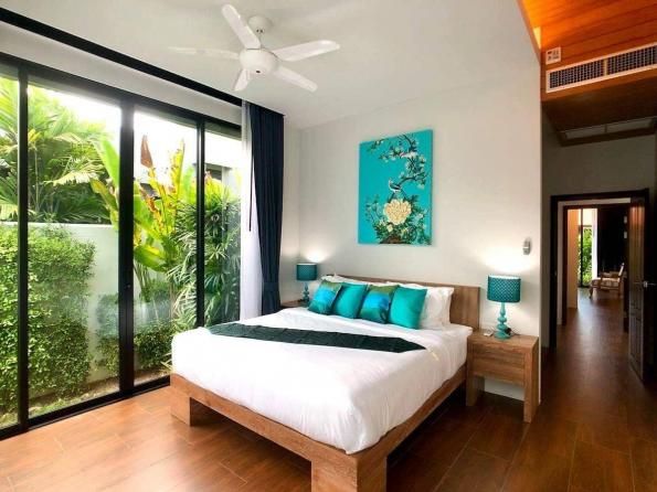 Villa BD04, Baan-Bua, Най Харн — modern zen с внутренним двориком под стеклянной крышей, фото 8