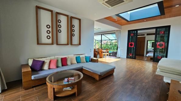 Villa BD05, Baan-Bua, Най Харн — modern zen с салой и открытой гостиной у бассейна, фото 9