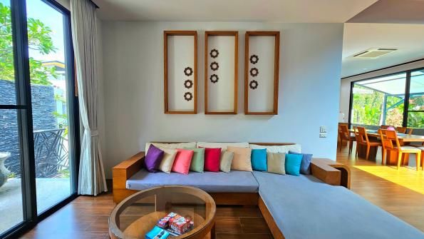 Villa BD05, Baan-Bua, Най Харн — modern zen с салой и открытой гостиной у бассейна, фото 10