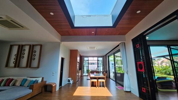 Villa BD05, Baan-Bua, Най Харн — modern zen с салой и открытой гостиной у бассейна, фото 12
