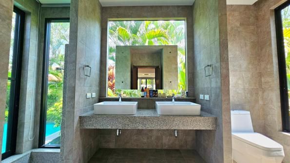 Villa BD05, Baan-Bua, Най Харн — modern zen с салой и открытой гостиной у бассейна, фото 13