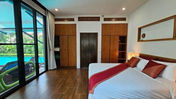 Villa BD05, Baan-Bua, Най Харн — modern zen с салой и открытой гостиной у бассейна, фото 15