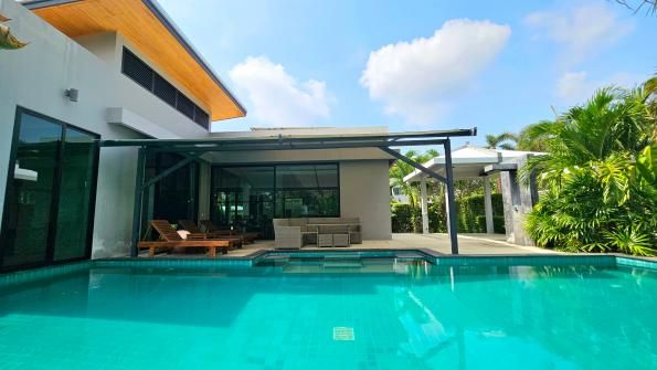 Villa BD05, Baan-Bua, Най Харн — modern zen с салой и открытой гостиной у бассейна, фото 19