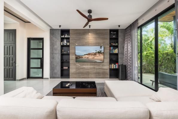 Villa BT05, Baan-Bua, Най Харн — четыре спальни с видом на сад и горы, фото 8