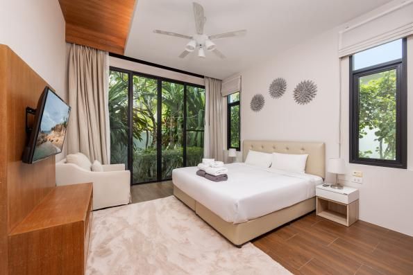 Villa BT05, Baan-Bua, Най Харн — четыре спальни с видом на сад и горы, фото 15