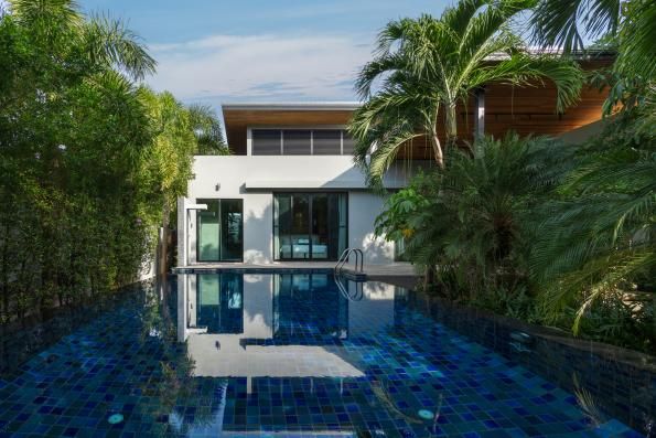Villa BT05, Baan-Bua, Най Харн — четыре спальни с видом на сад и горы, фото 17