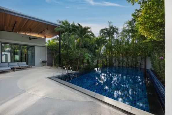Villa BT05, Baan-Bua, Най Харн — четыре спальни с видом на сад и горы, фото 18