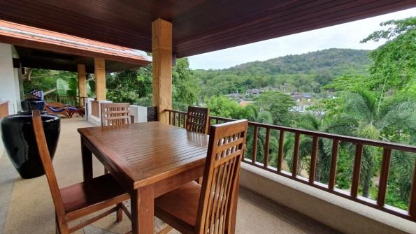 Villa P09, Baan-Bua, Най Харн — две постройки, бассейн с джакузи и вид на горы и лагуну, фото 13