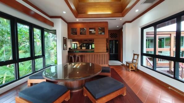 Villa P09, Baan-Bua, Най Харн — две постройки, бассейн с джакузи и вид на горы и лагуну, фото 17