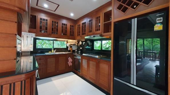 Villa P09, Baan-Bua, Най Харн — две постройки, бассейн с джакузи и вид на горы и лагуну, фото 18