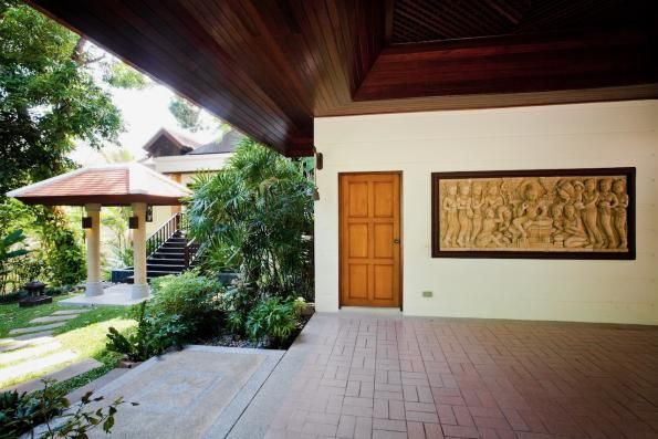 Villa P09, Baan-Bua, Най Харн — две постройки, бассейн с джакузи и вид на горы и лагуну, фото 21