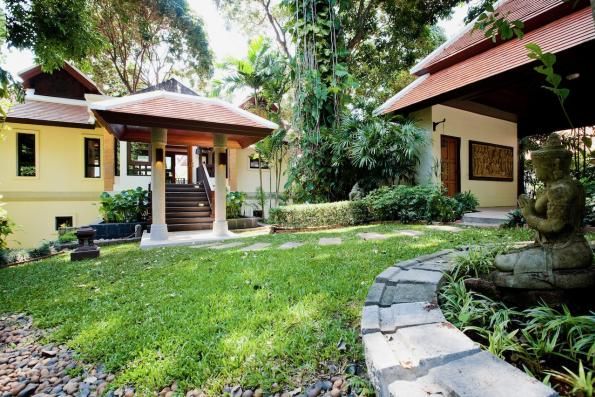 Villa P09, Baan-Bua, Най Харн — две постройки, бассейн с джакузи и вид на горы и лагуну, фото 22