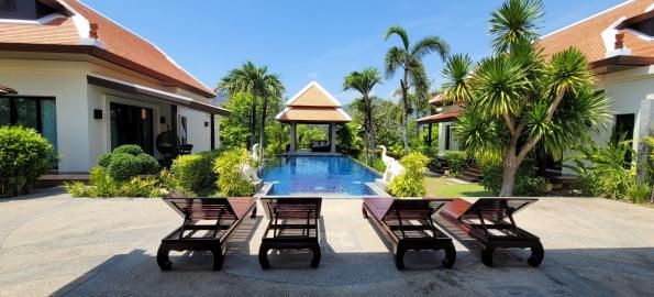 Villa P20, Baan-Bua, Най Харн — самый большой дом в подборке с панорамой гор, фото 19