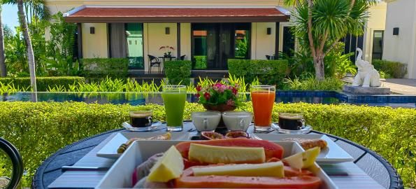 Villa P20, Baan-Bua, Най Харн — самый большой дом в подборке с панорамой гор, фото 24