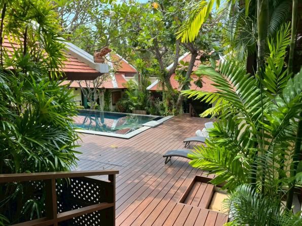 Villa P27, Baan-Bua, Най Харн — балийско-тайская вилла с инфинити-бассейном и домашним кинотеатром, фото 7