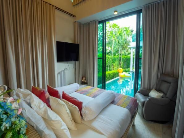 Villa W20, Baan-Bua, Най Харн — новая вилла 2022 года с подогреваемым бассейном и сауной, фото 19